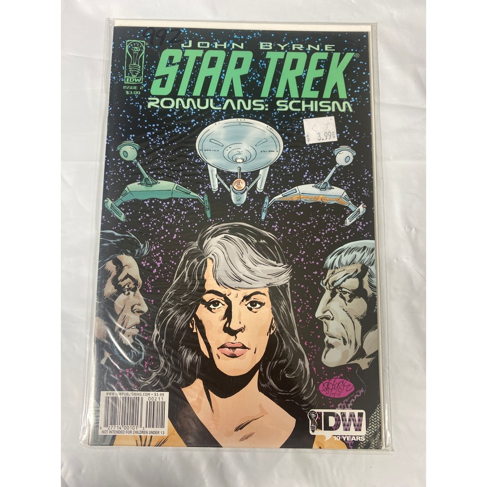 Star Trek‎ Romulans Schism Issue 2 John Byrne IDW Publishing 2009 Sci-Fi Comic